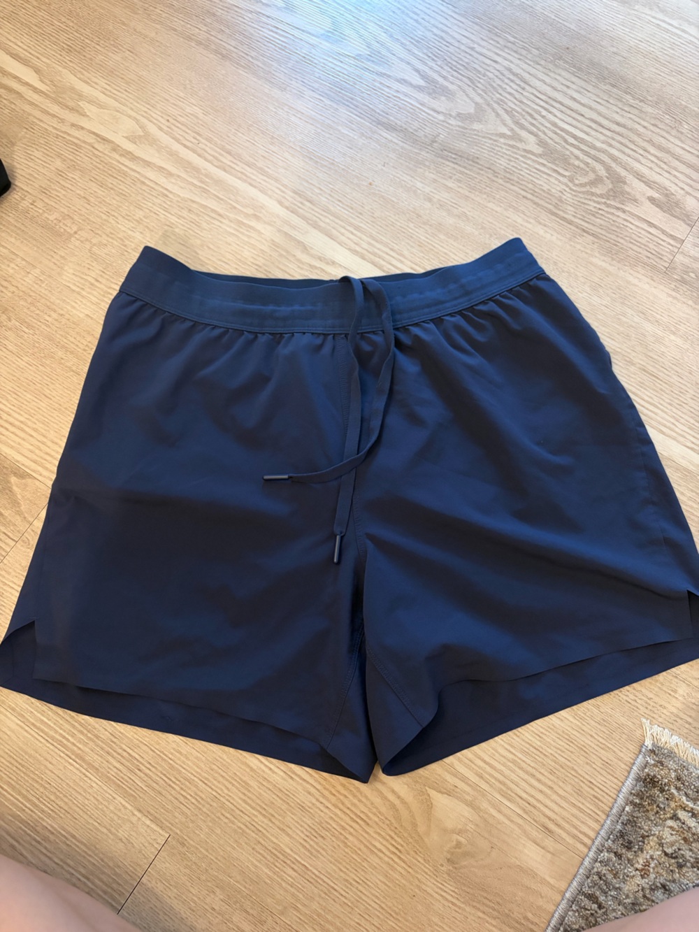 all in motion Navy Drawstring Athletic Shorts